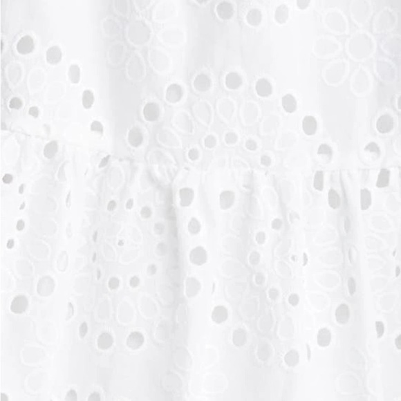 Lilly Pulitzer | Taviana Eyelet Dress - Resort White Circle Bloom Eyelet (4) - Picture 7 of 13